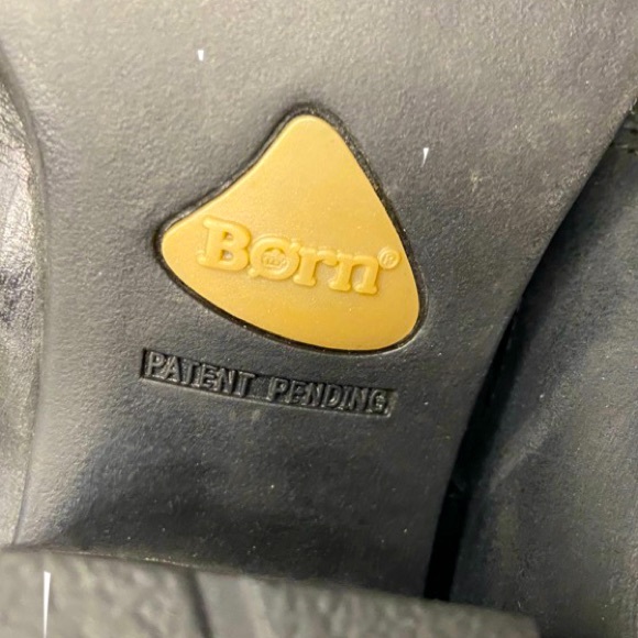 BORN Maleri Full Grain Leather Biker-Chic Boots Buckle Straps Side Zip Sz 9.5 - Picture 7 of 12